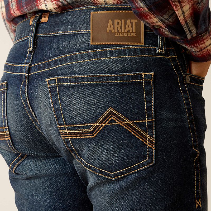 Ariat M8 Modern Gunner Slim Leg Jeans Nightingale Homme | OLJ-36655404