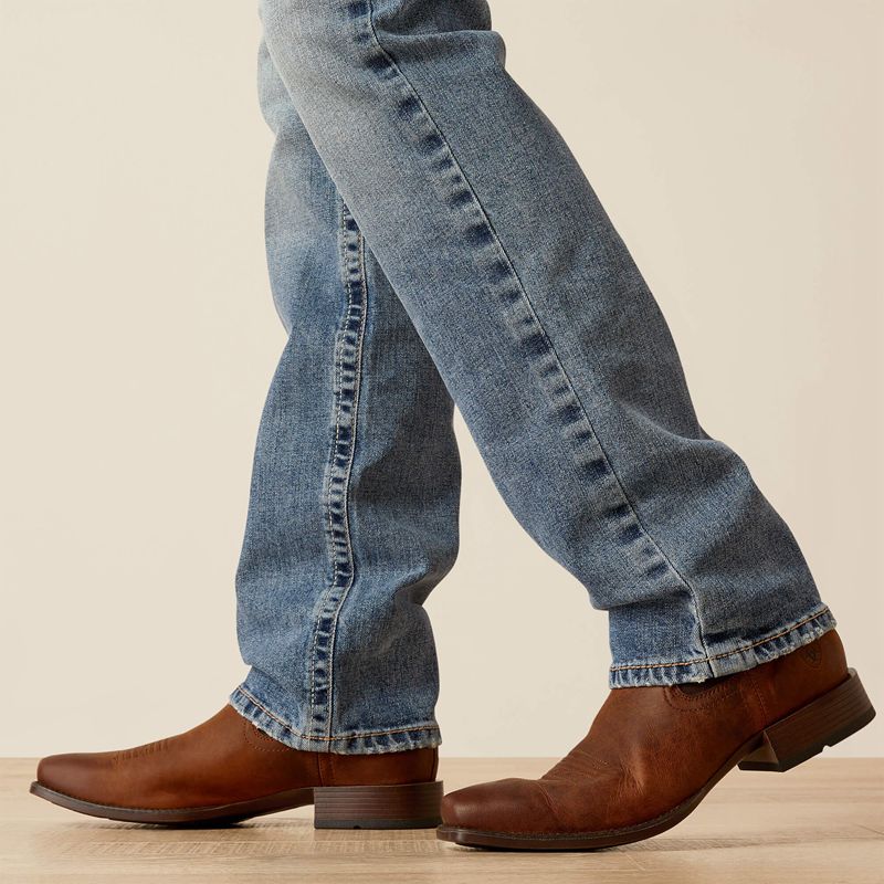 Ariat M8 Modern Stretch Grizzly Slim Jean Baltimore Homme | IJI-25665555