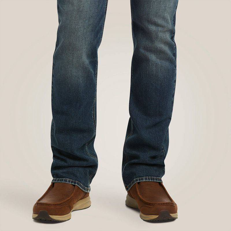 Ariat M7 Slim Premium Straight Jean Bleu Homme | PUZ-07204854