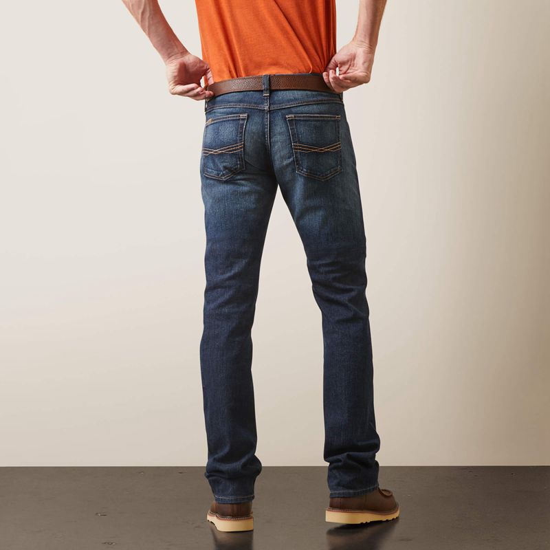 Ariat M7 Rocker Stretch Legacy Stackable Straight Leg Jean Fremont Homme | VKL-79577674