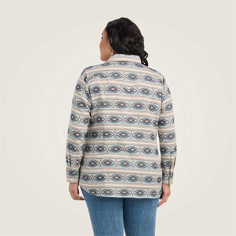 Ariat Real Creekside Shirt Creekside Jacquard Femme | WGN-32910186