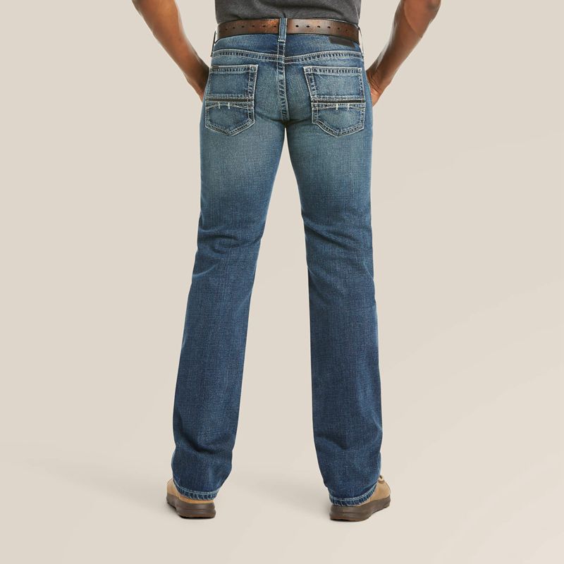 Ariat M7 Rocker Stretch Coltrane Stackable Straight Leg Jean Silverton Homme | NEH-73483113