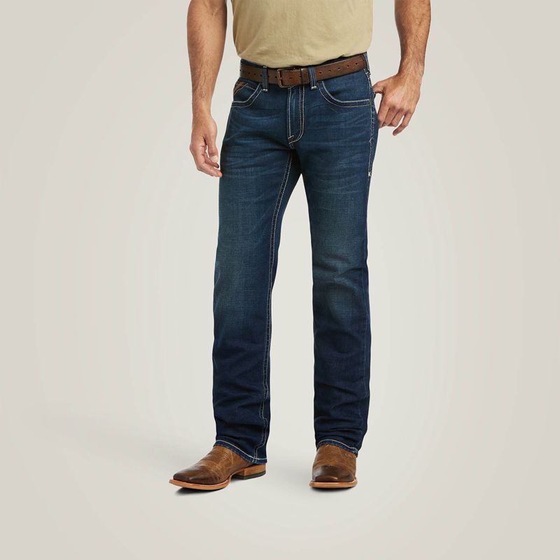 Ariat M5 Straight Stretch Remming Stackable Straight Leg Jean Ford Homme | SJB-90017002