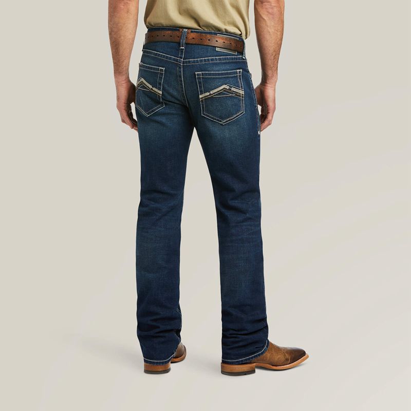 Ariat M5 Straight Stretch Remming Stackable Straight Leg Jean Ford Homme | SJB-90017002