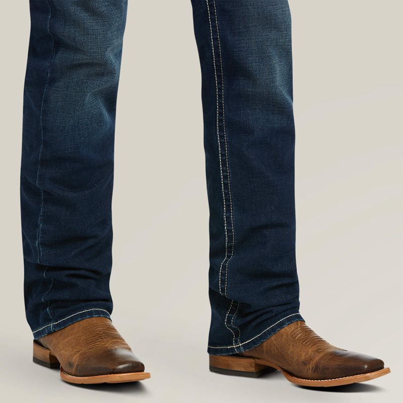 Ariat M5 Straight Stretch Remming Stackable Straight Leg Jean Ford Homme | SJB-90017002