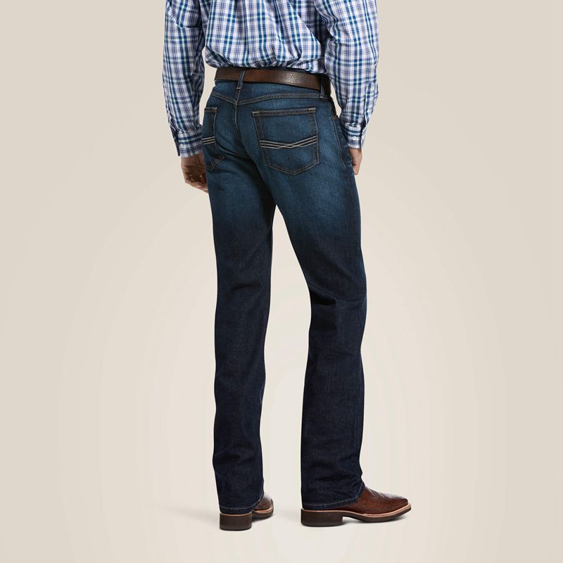 Ariat M5 Slim Stretch Legacy Stackable Straight Leg Jean Durham Homme | TYR-98114806