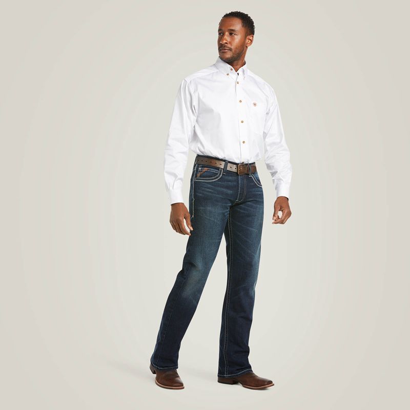 Ariat M5 Slim Stretch Coltrane Stackable Straight Leg Jean Nightingale Homme | YVF-46179889