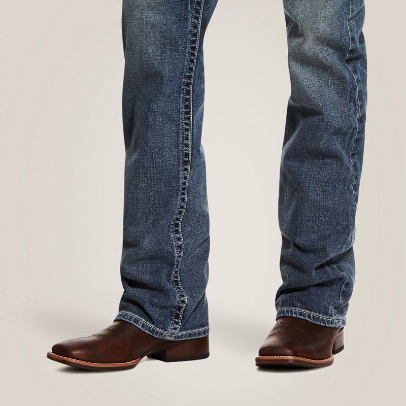 Ariat M5 Slim Stretch Adkins Stackable Straight Leg Jean Lennox Homme | DUJ-61504395