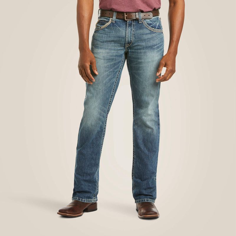 Ariat M5 Slim Stackable Straight Leg Jean Gambler Homme | PJL-63368956