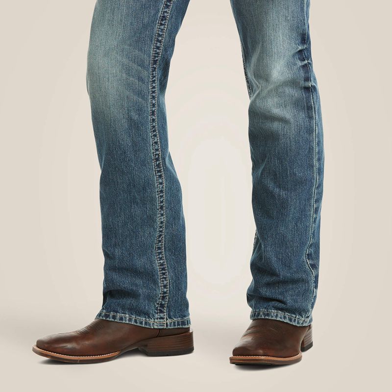 Ariat M5 Slim Stackable Straight Leg Jean Gambler Homme | PJL-63368956