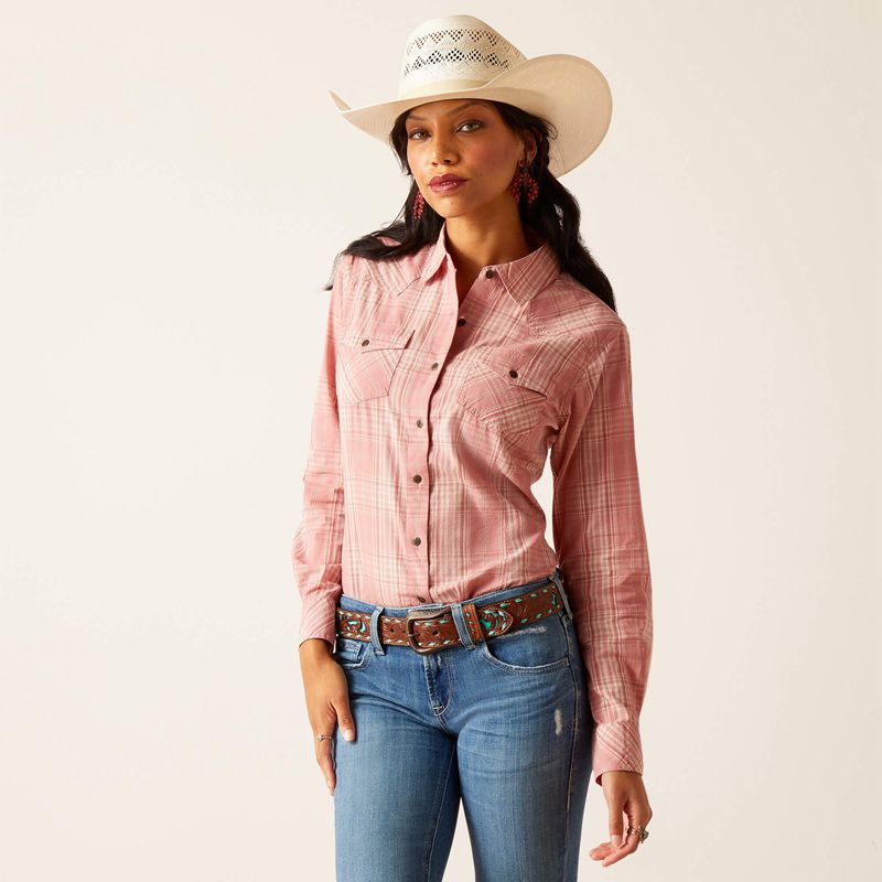 Ariat Nazca Shirt Nazca Plaid Femme | ITU-99229043