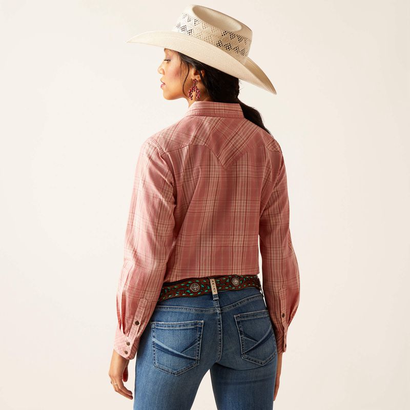 Ariat Nazca Shirt Nazca Plaid Femme | ITU-99229043