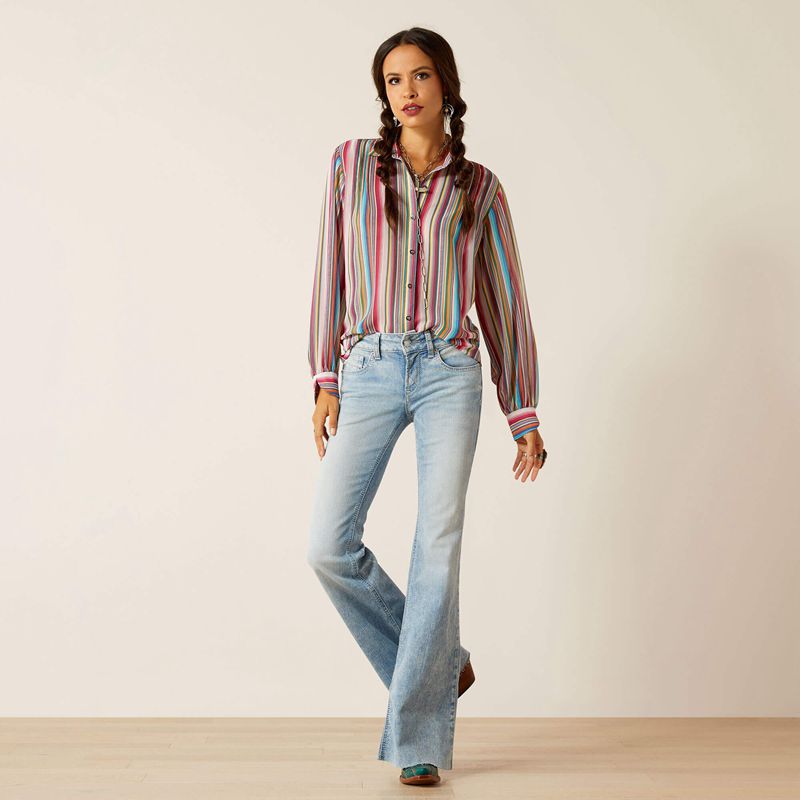 Ariat Naran Shirt Serape Femme | IUU-51052419