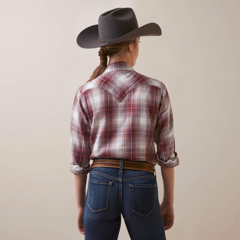 Ariat Laramie Shirt Laramie Plaid Femme | APX-45376351