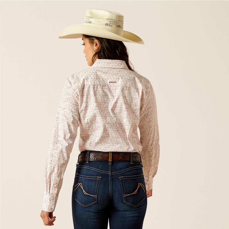 Ariat Kirby Stretch Shirt Union Star Femme | KIV-21125443