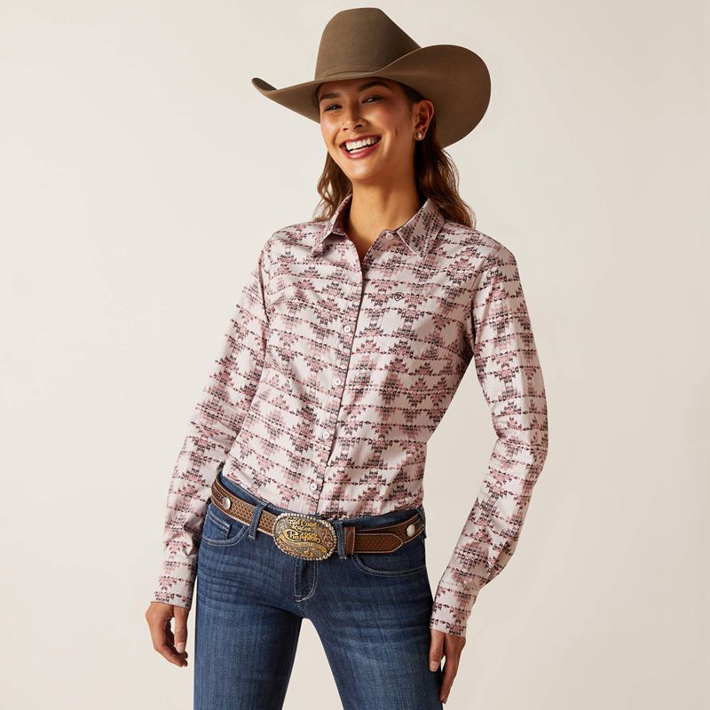 Ariat Kirby Stretch Shirt Starlight Print Femme | HCR-16804473