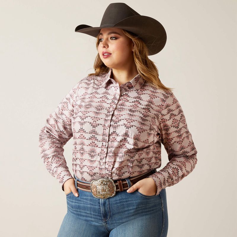 Ariat Kirby Stretch Shirt Starlight Print Femme | HCR-16804473