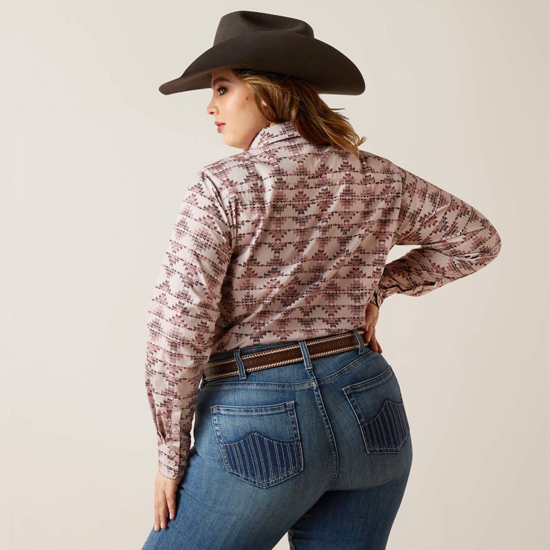 Ariat Kirby Stretch Shirt Starlight Print Femme | HCR-16804473