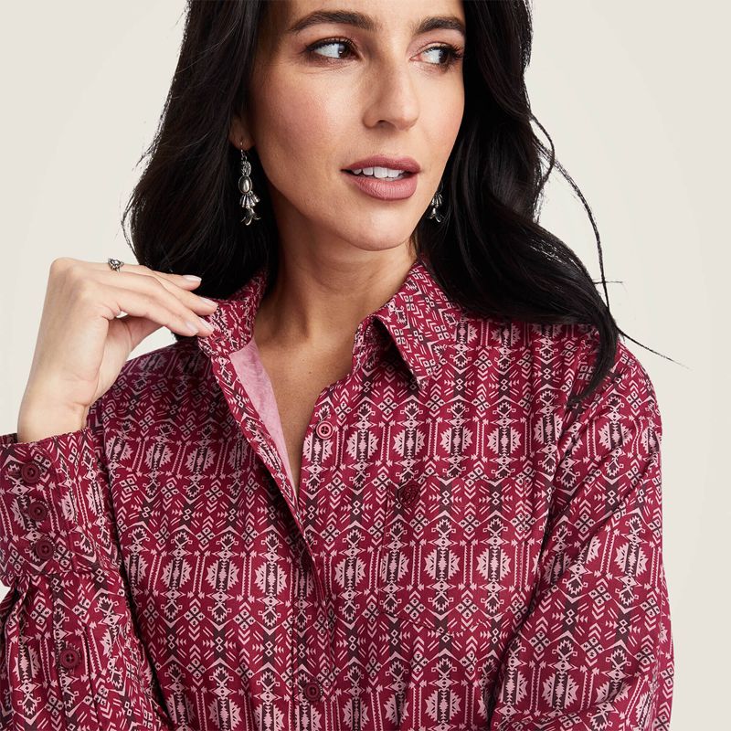 Ariat Kirby Stretch Shirt Alma Multi Femme | BOW-31513761