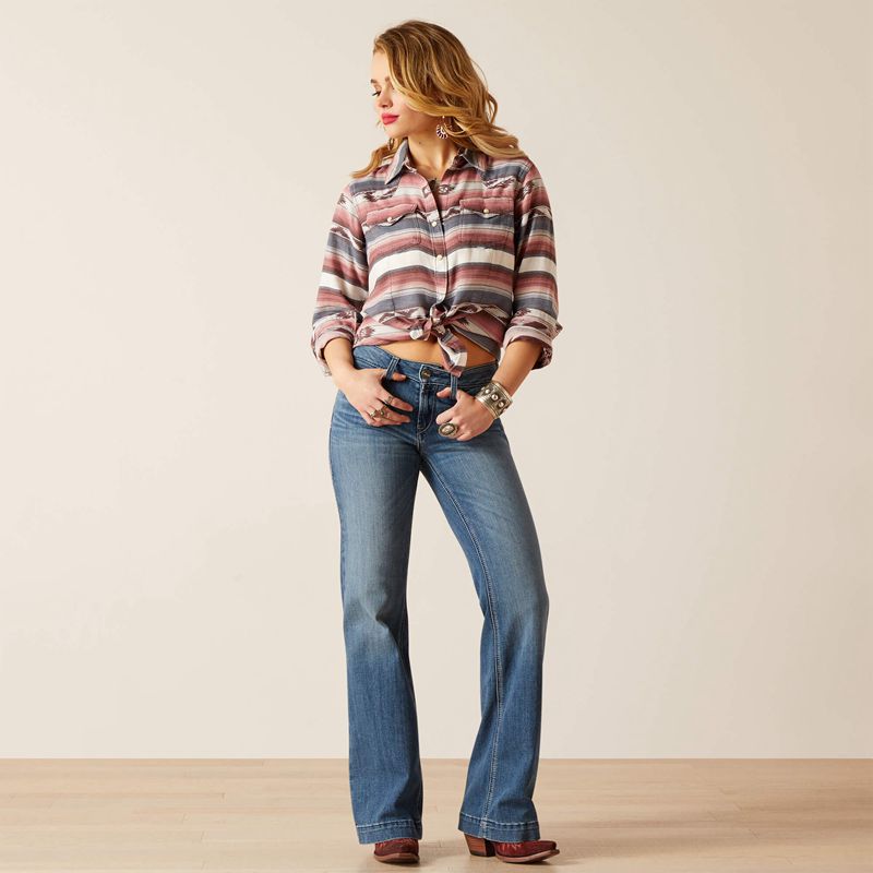 Ariat Endless Shirt Endless Serape Femme | VYA-34157262