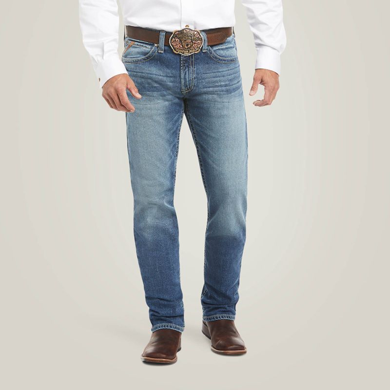 Ariat M4 Low Rise Stretch Shoreway Stackable Straight Leg Jean Dakota Homme | TVF-77391848