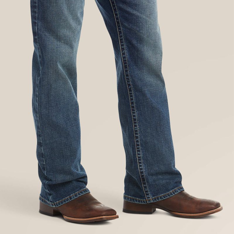 Ariat M4 Low Rise Stretch Preston Boot Cut Jean Silverton Homme | OZI-34091277