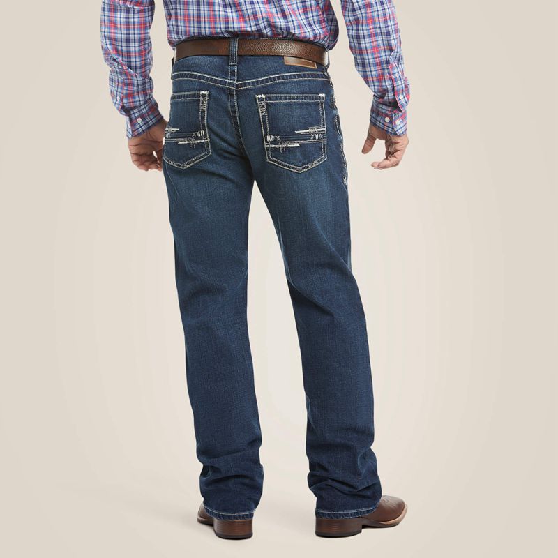 Ariat M4 Low Rise Stretch Adkins Boot Cut Jean Turnout Homme | GAC-39918814