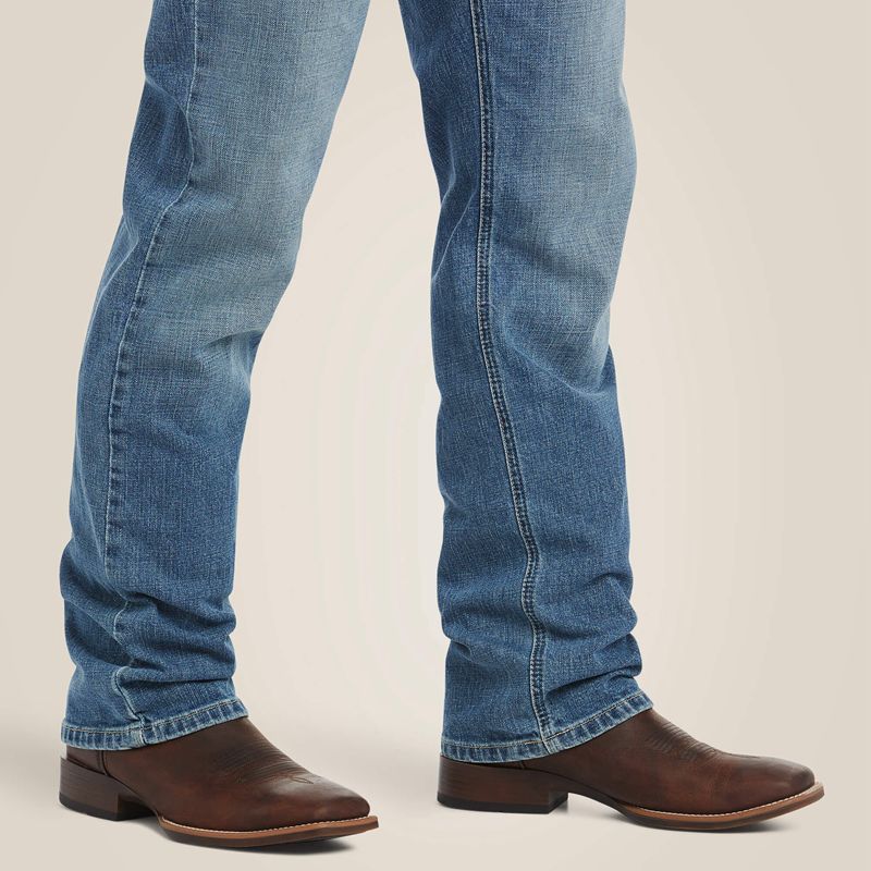 Ariat M4 Low Rise Stretch Legacy Stackable Straight Leg Jean Sawyer Homme | ZSS-51432052