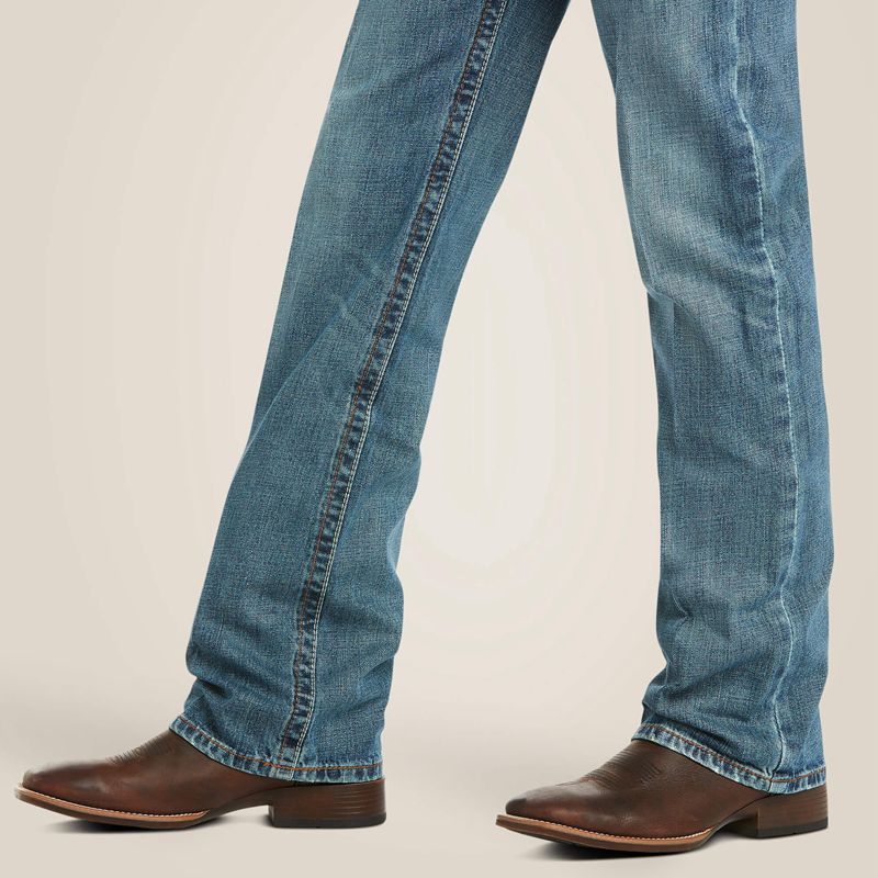 Ariat M4 Low Rise Boot Cut Jean Scoundrel Homme | IEG-10139759