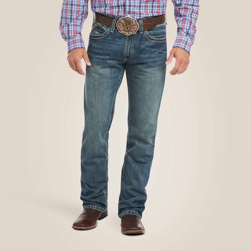 Ariat M4 Low Rise Boundary Boot Cut Jean Gulch Homme | CPR-23158008