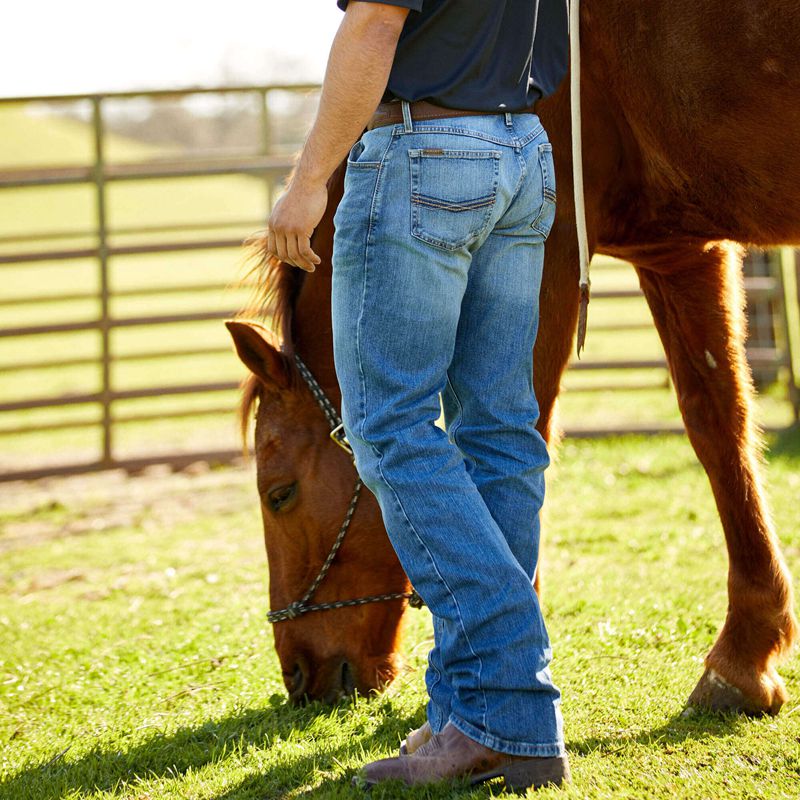 Ariat M2 Relaxed Stretch Legacy Boot Cut Jean Brandon Homme | VYQ-27539085