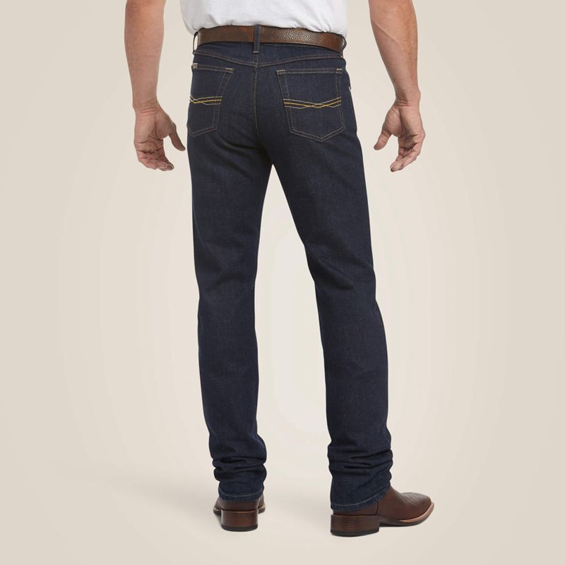 Ariat M1 Vintage Stretch Legacy Stackable Straight Leg Jean Abraded Rinse Homme | FFA-82501559