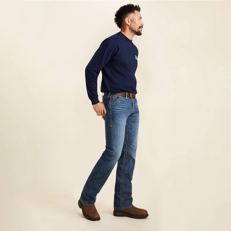 Ariat Fr M7 Slim Duralight Stretch Basic Straight Jean Shaniko Homme | TZK-79771405