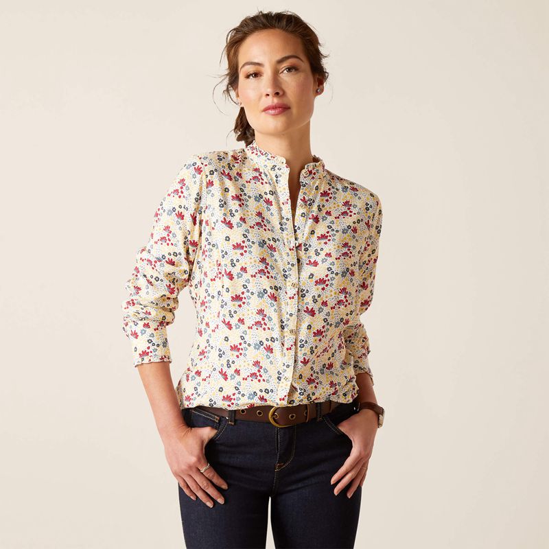 Ariat Clarion Blouse Mod Floral Femme | ZGK-79184223