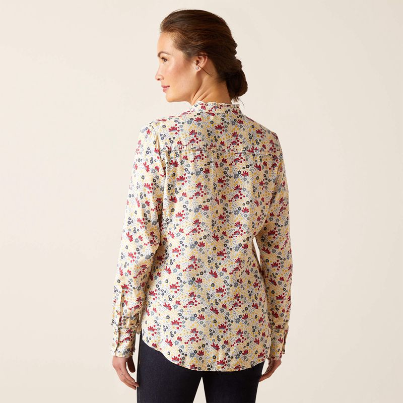 Ariat Clarion Blouse Mod Floral Femme | ZGK-79184223