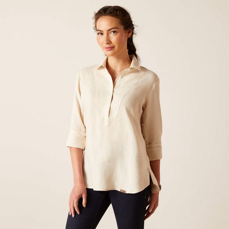 Ariat Cazadero Blouse Ancient Scroll Femme | UDH-45209472