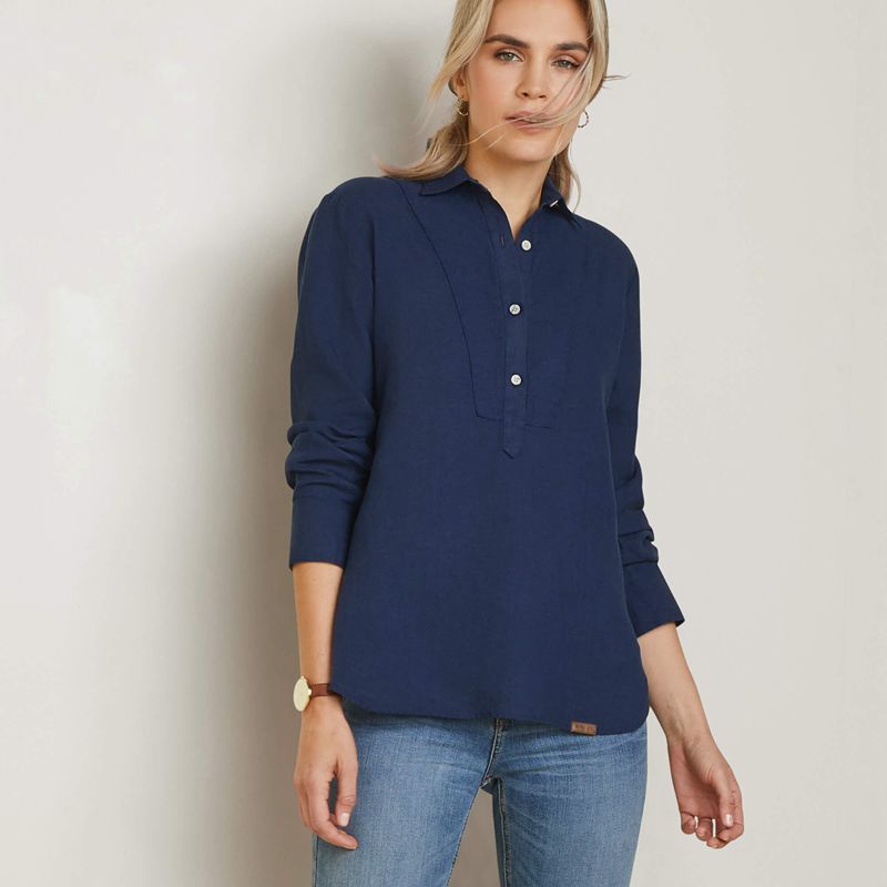 Ariat Cazadero Blouse Bleu Marine Femme | SKD-85456483