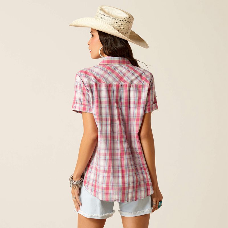 Ariat Billie Jean Shirt Merida Plaid Femme | JCP-38700934