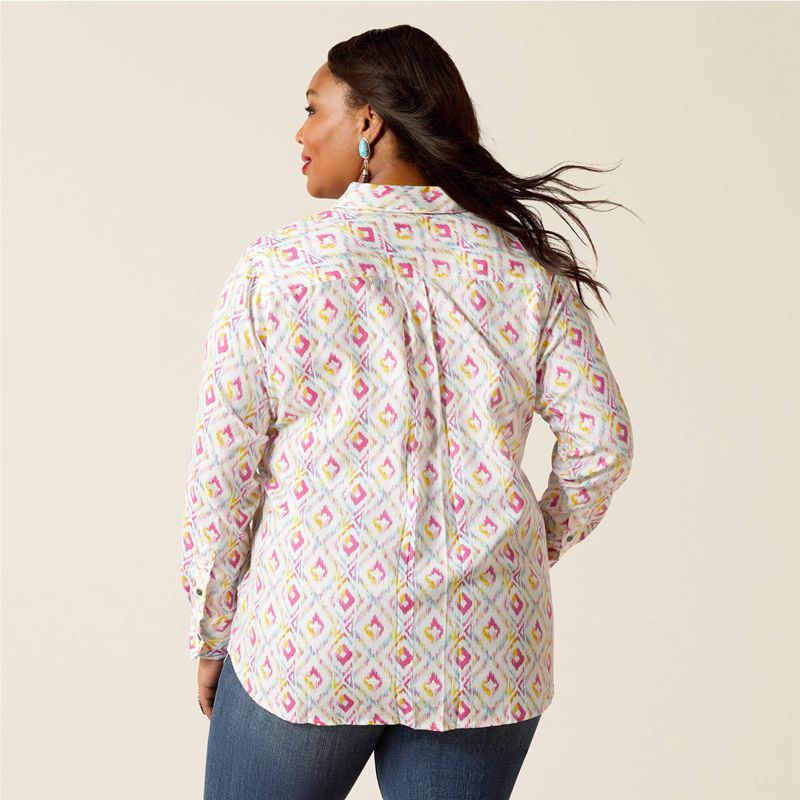 Ariat Billie Jean Shirt Adina Femme | BWM-04763155