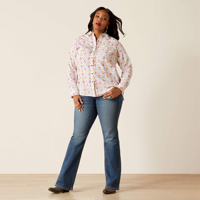 Ariat Billie Jean Shirt Adina Femme | BWM-04763155