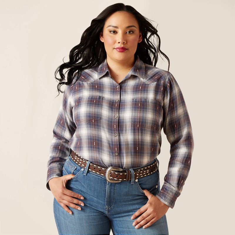 Ariat Billie Jean Shirt Folkstone Femme | ZVG-48152674