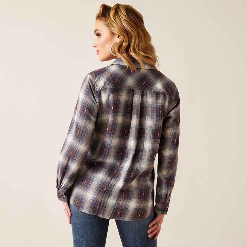 Ariat Billie Jean Shirt Folkstone Femme | ZVG-48152674