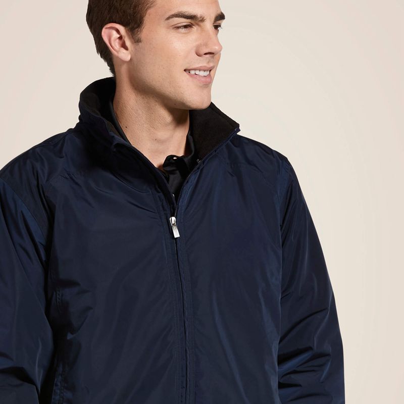 Ariat Team Insulated Jacket Bleu Marine Homme | KZD-05976951