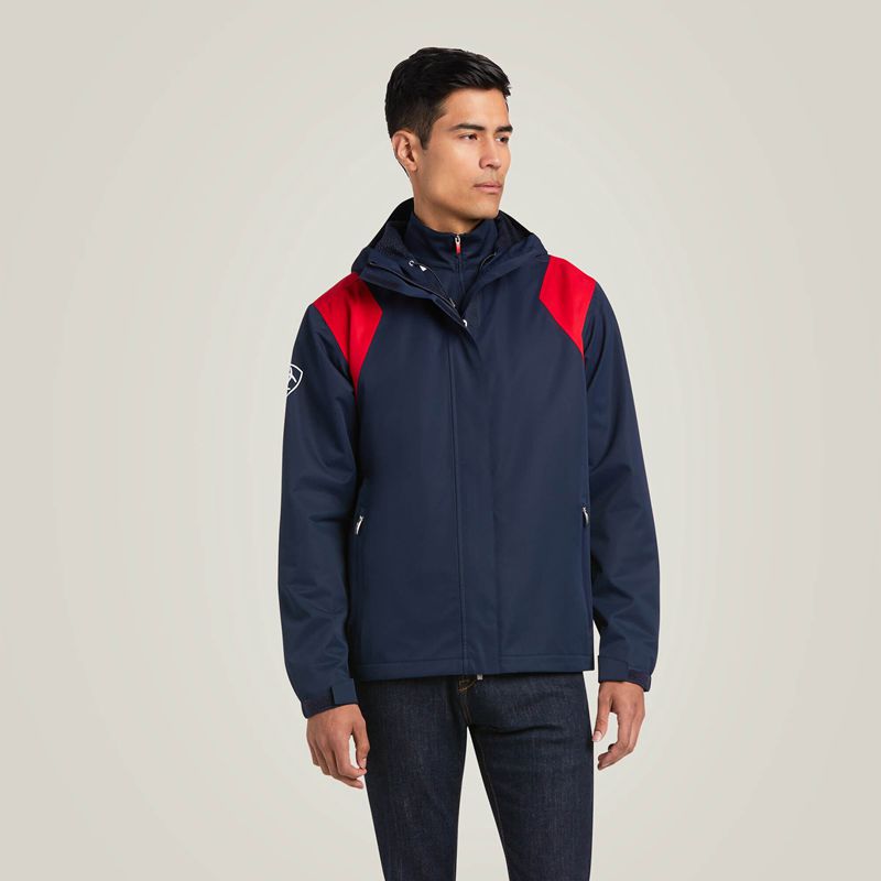 Ariat Spectator Waterproof Jacket Team Homme | PIR-22391476