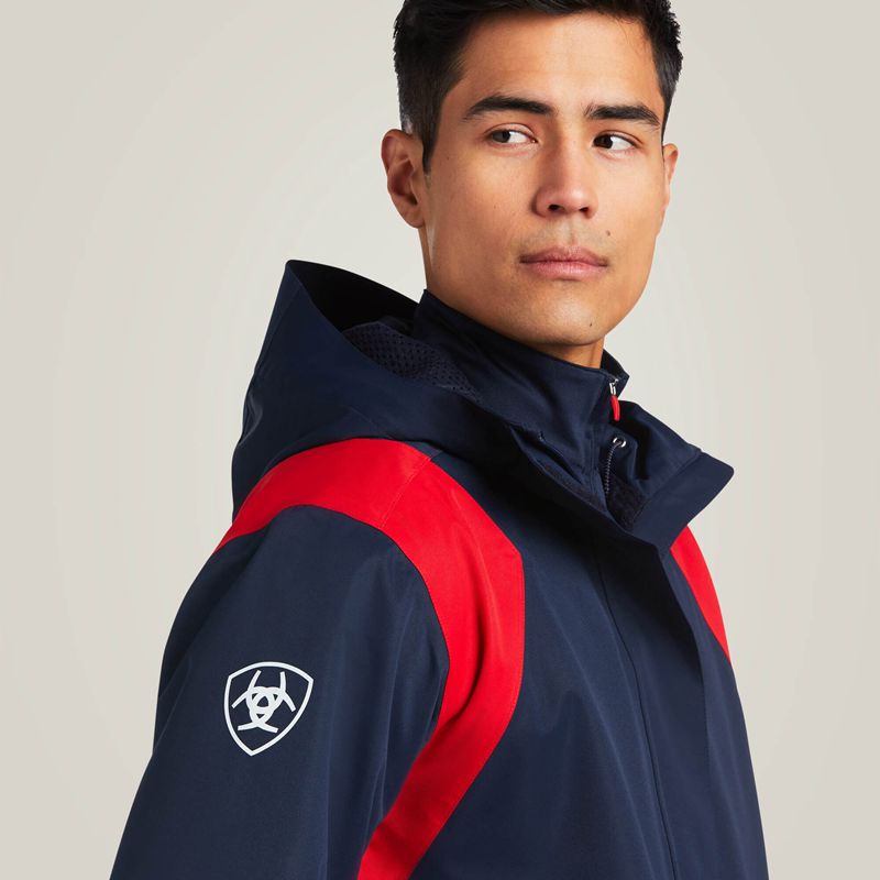 Ariat Spectator Waterproof Jacket Team Homme | PIR-22391476