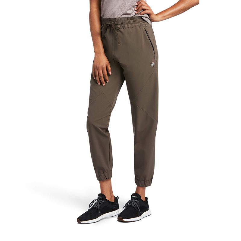 Ariat Tek Jogger Sweatpants Banyan Bark Femme | RMC-52738825