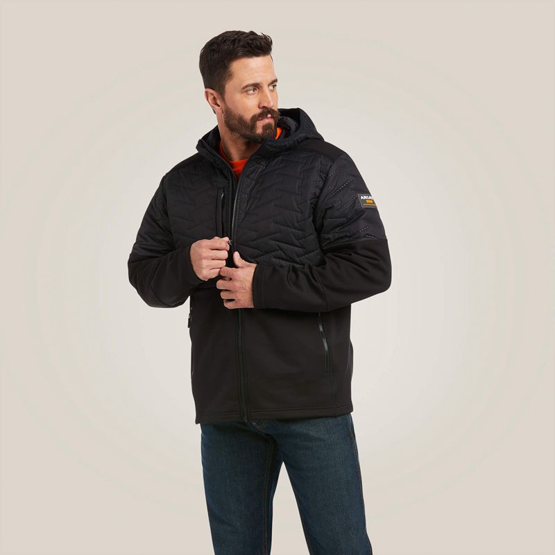 Ariat Rebar Cloud 9 Insulated Jacket Noir Homme | CNP-64122513