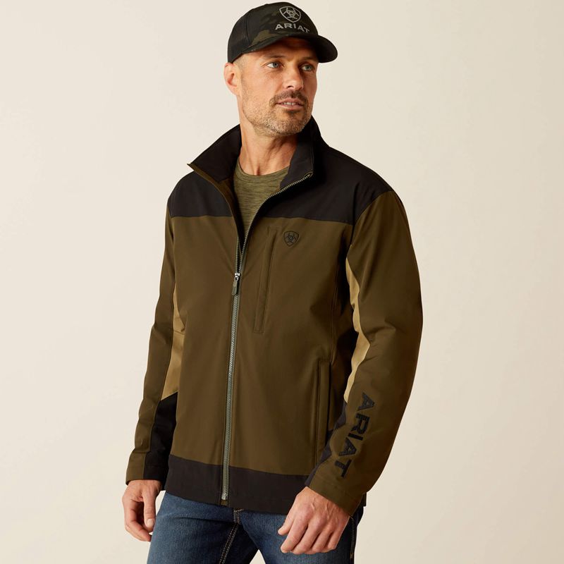 Ariat Pioneer Stretchshell Jacket Relic Homme | DAI-43466410