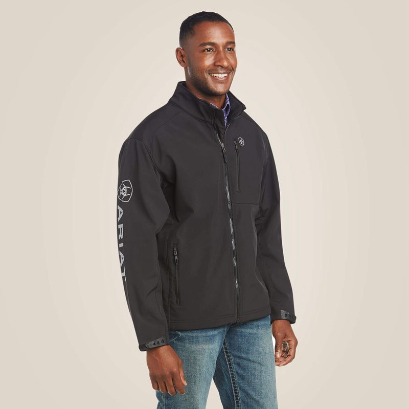 Ariat Logo 2.0 Softshell Jacket Noir Homme | PKM-76824178