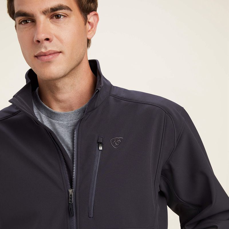 Ariat Logo 2.0 Softshell Jacket Phantom Homme | DOH-05232784